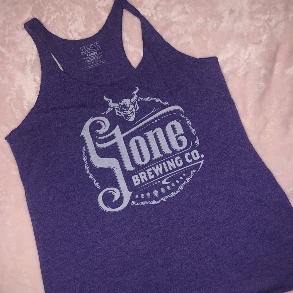 Tri-Blend Tank Top - Stone Brewing Co. - Large